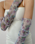 The Flower Bed Bling - Mauve