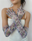 The Flower Bed Bling - Mauve