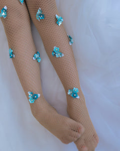 Trinity De Bleu Fishnet Stockings
