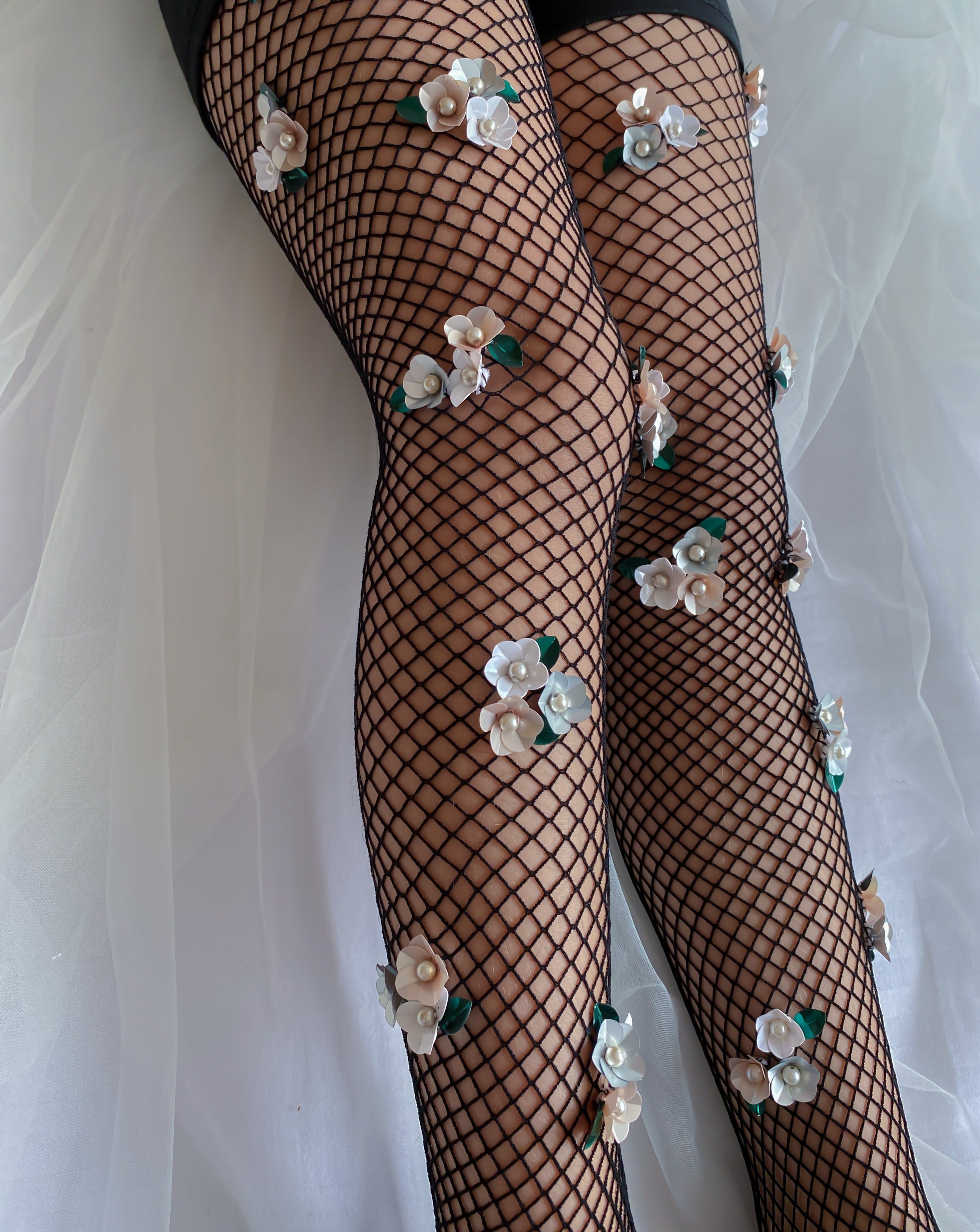 Trinity De Noir Fishnet Stockings