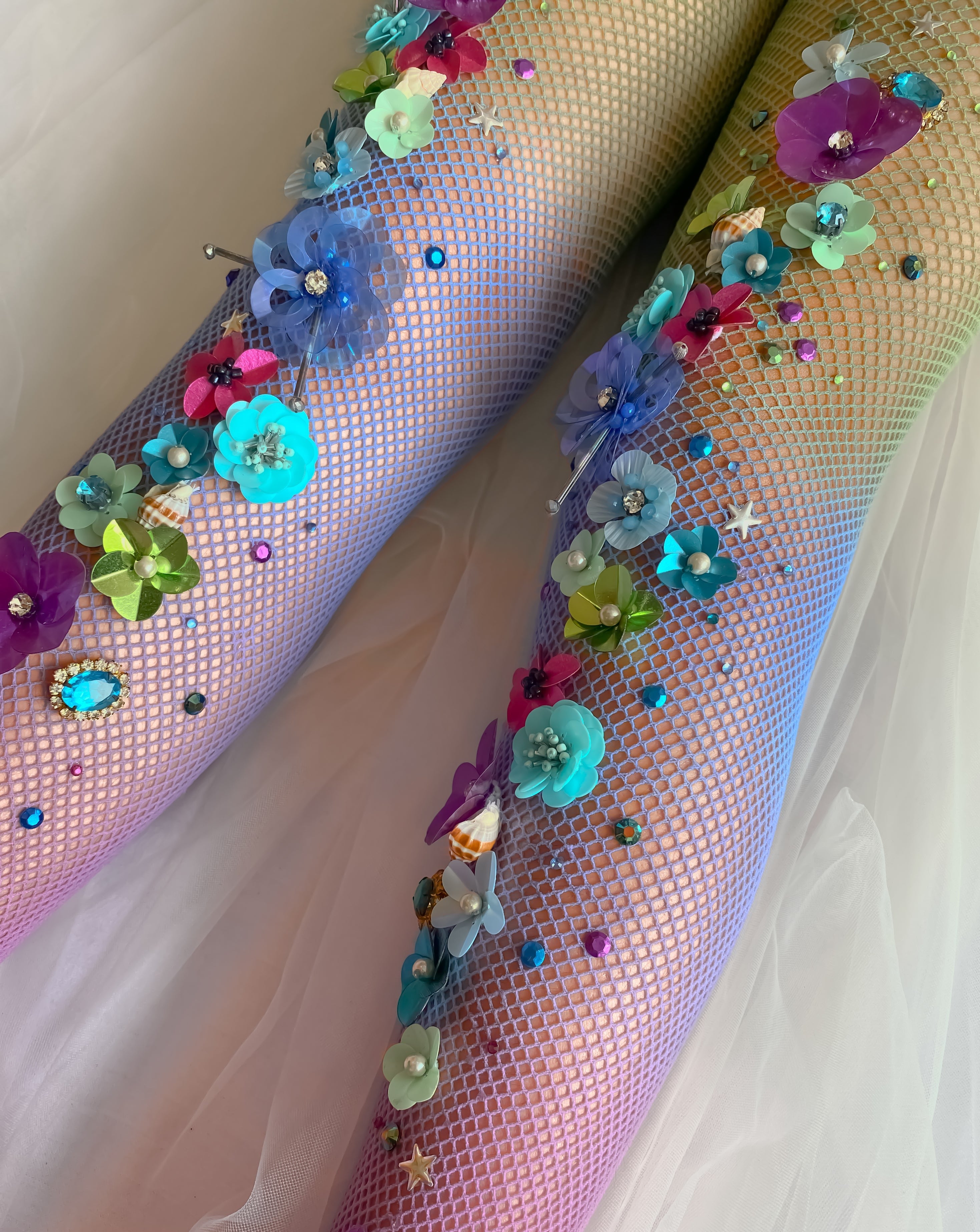 The Mermaid Fishnet Stockings