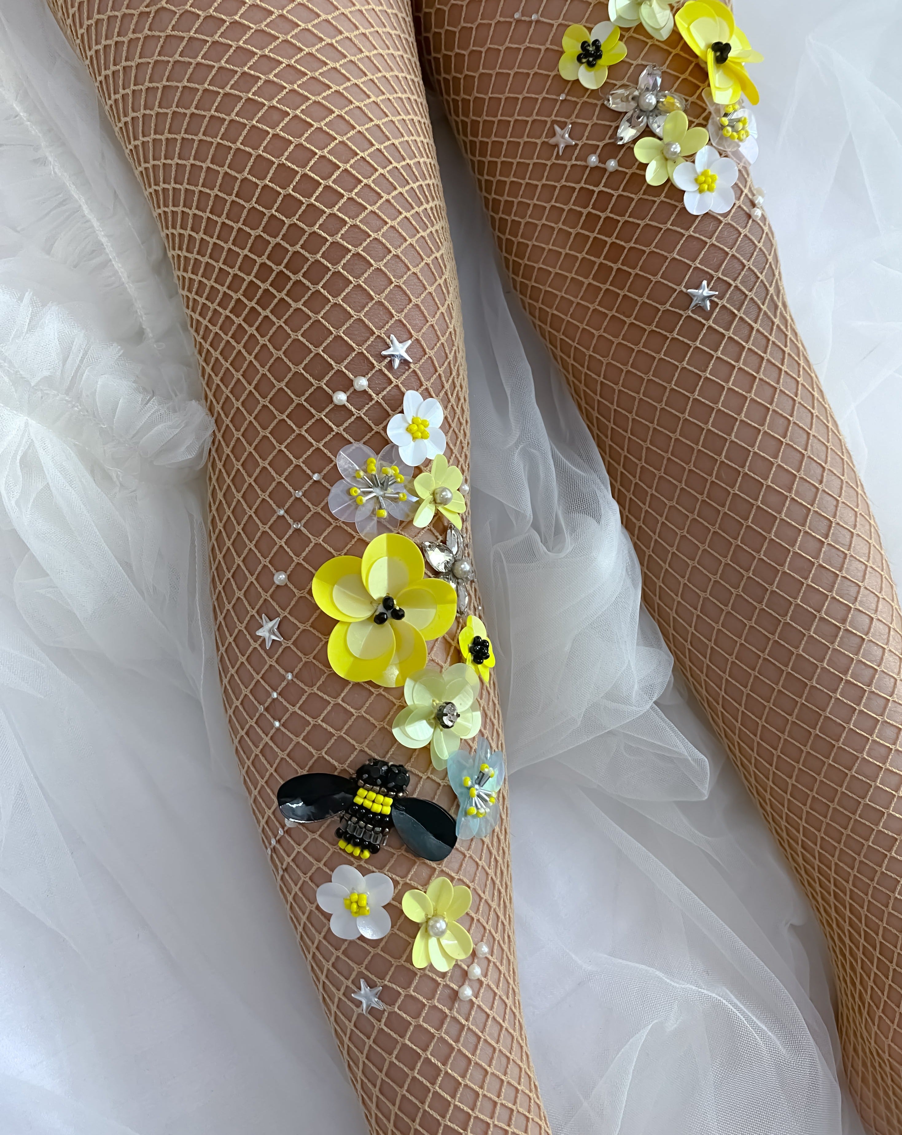 The Queen Bee Fishnet Stockings