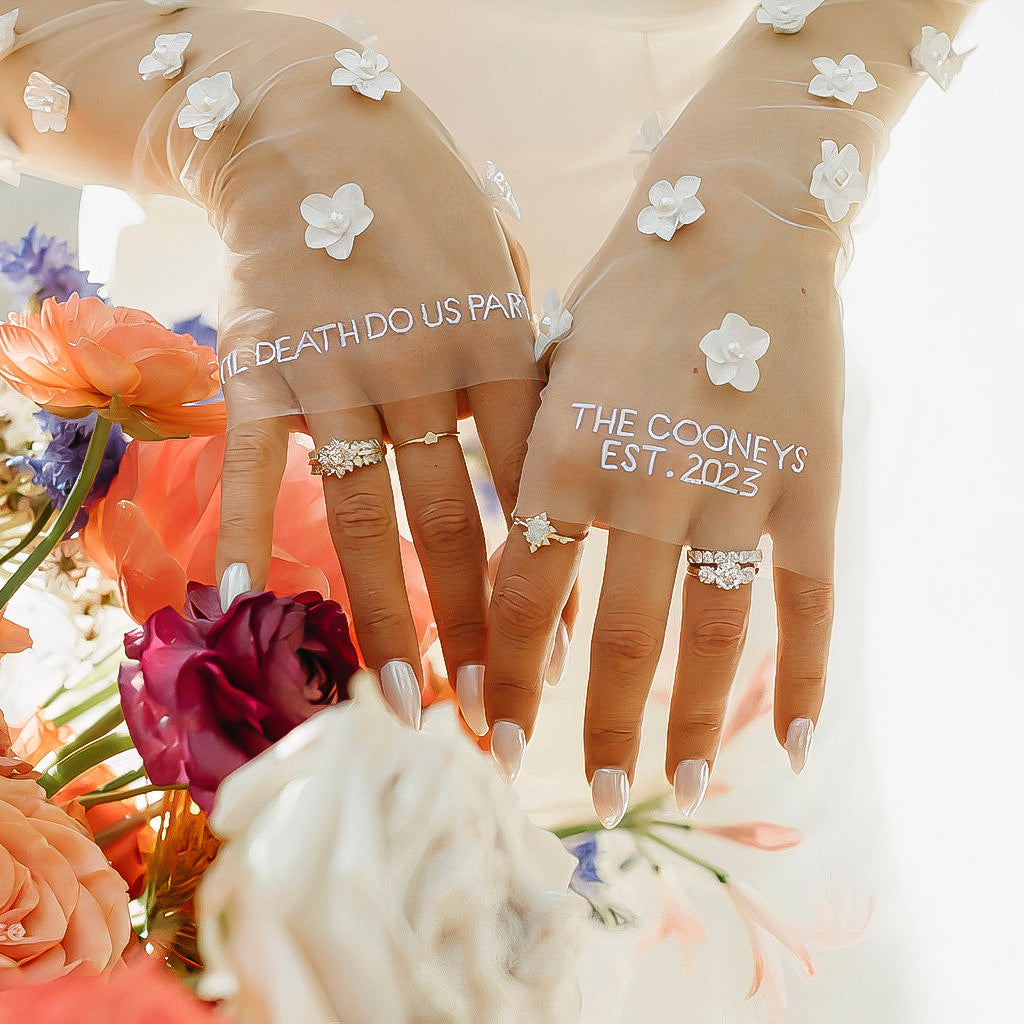 White Symphony Gloves