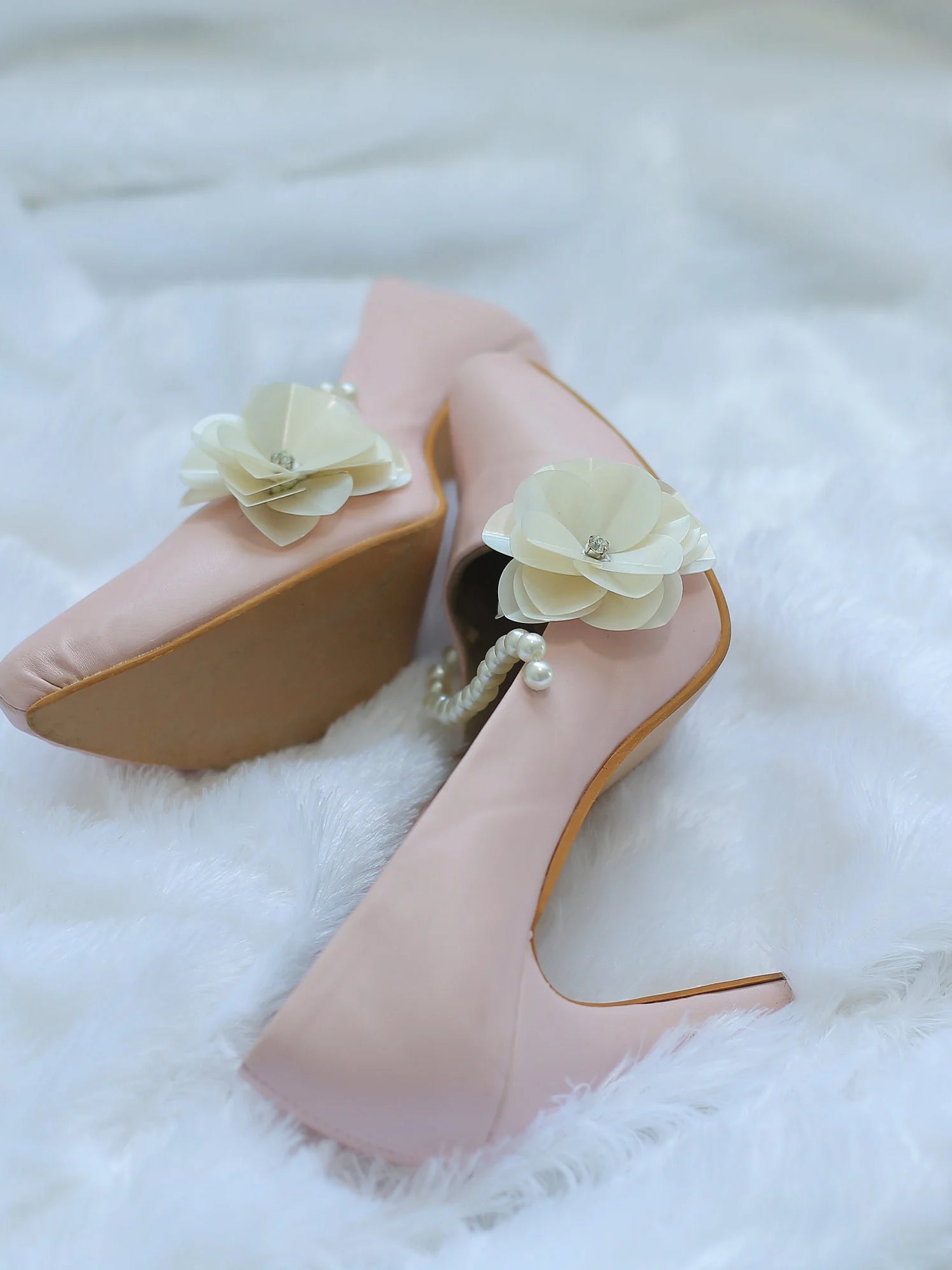 Cosmopolitan Floral Heels