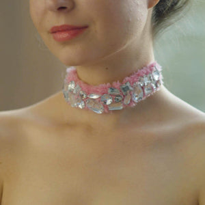 Fur Jewel Collier