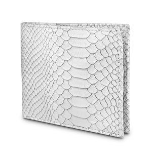 Snake (Patent Textured) Silver Wallet