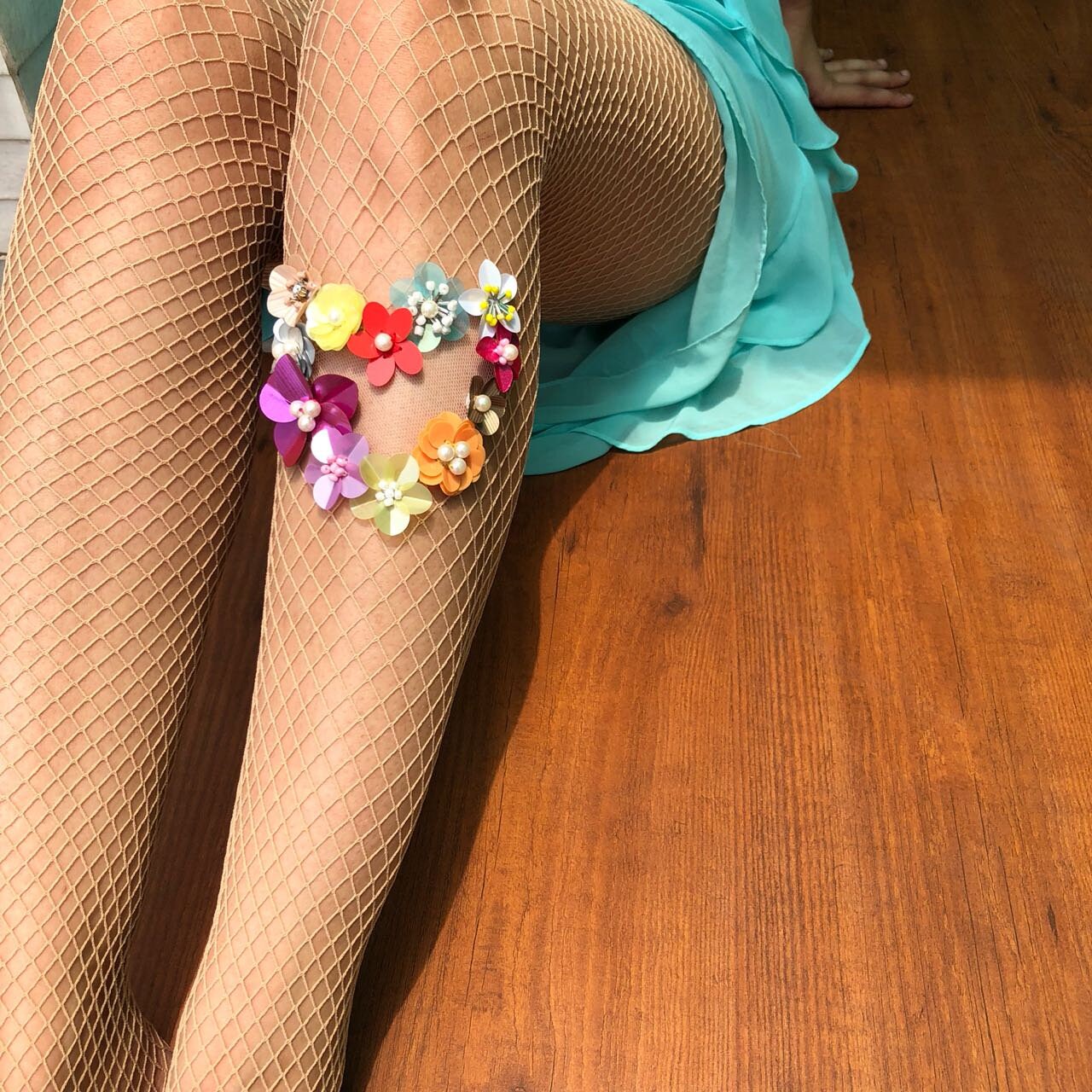 Untamed Hearts Fishnet Stockings