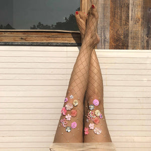 Pink Panther Fishnet Stockings