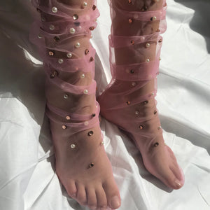Drops of Heaven Tulle Socks