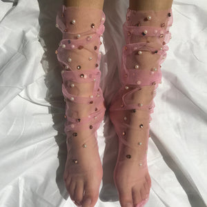 Drops of Heaven Tulle Socks