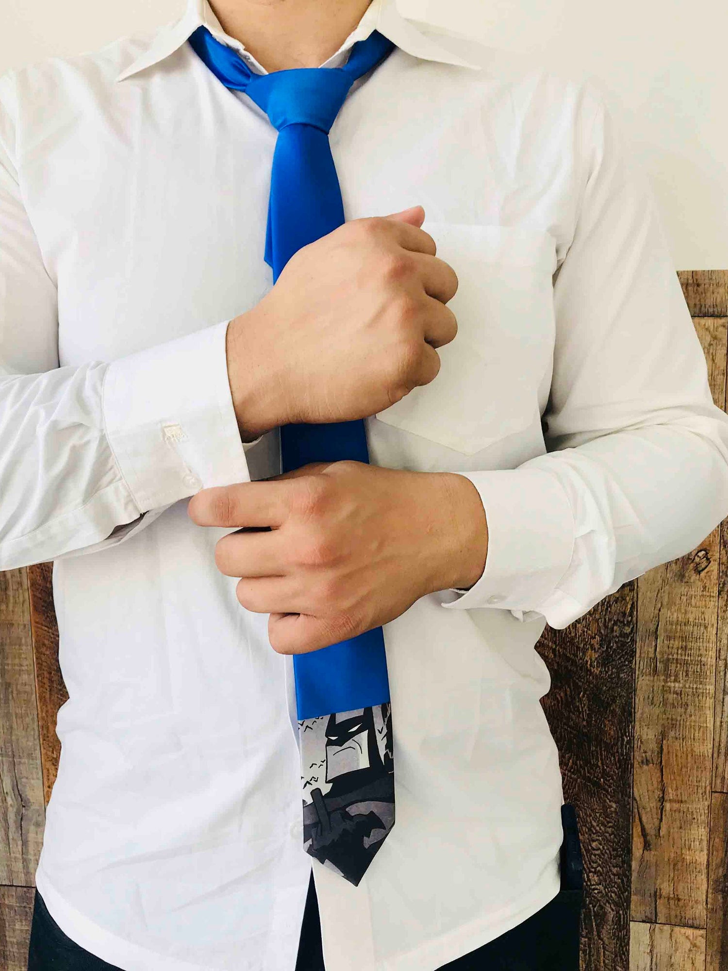 The Middle Finger Rises Graphic Tie