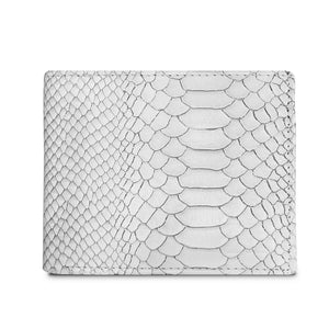 Snake (Patent Textured) Silver Wallet