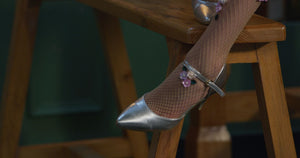 Trinity De Rose Fishnet Stockings
