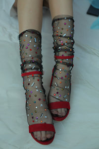 Galaxy Tulle Socks