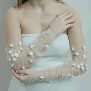 White Symphony Gloves