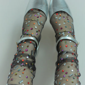 Galaxy Tulle Socks