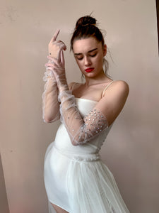 Stardust Tulle Gloves