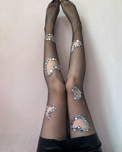 Black Mirror Fishnet Stockings