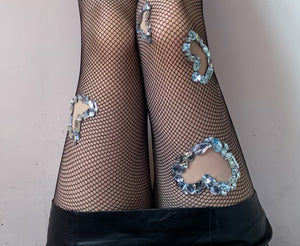 Black Mirror Fishnet Stockings