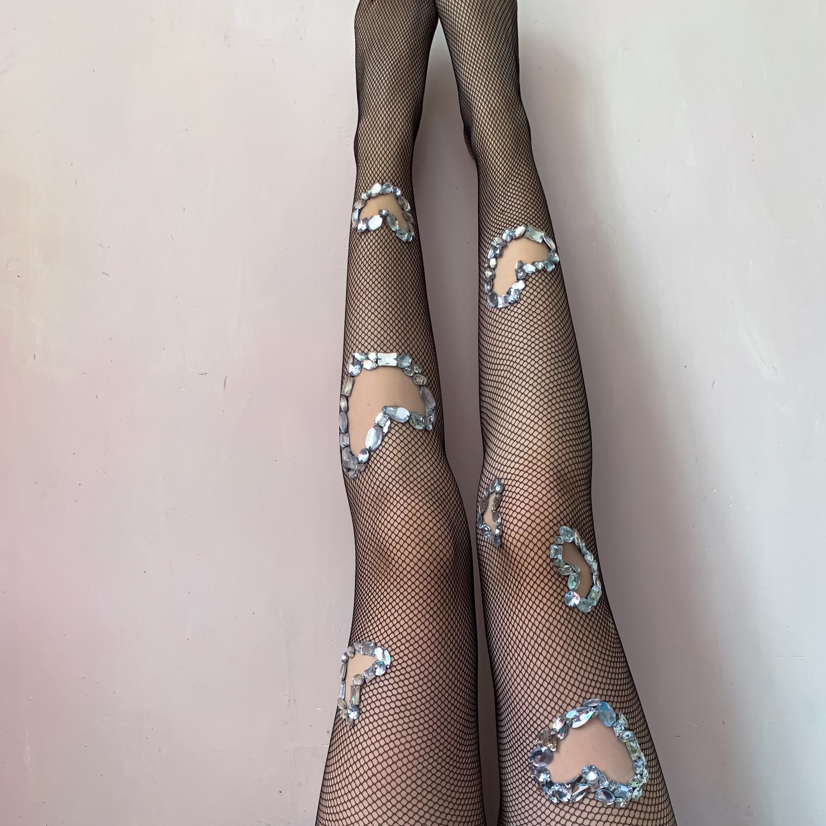 Black Mirror Fishnet Stockings