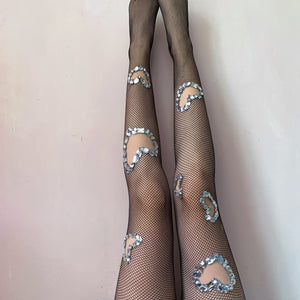 Black Mirror Fishnet Stockings
