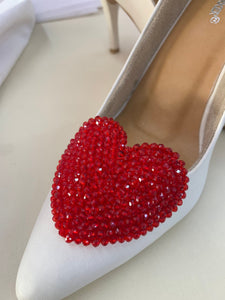 The Crushing Hearts Shoe Clips