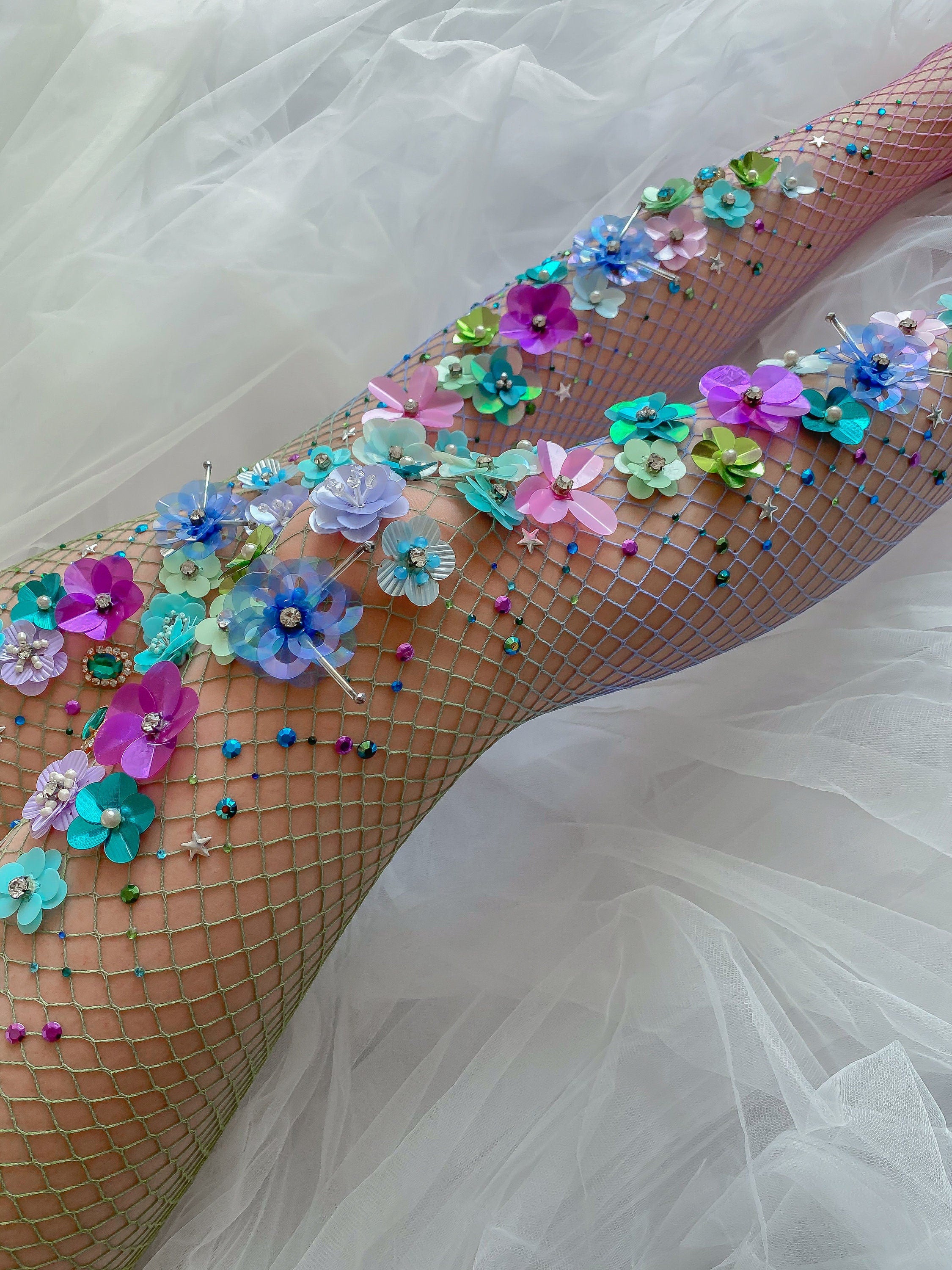 The Mermaid Fishnet Stockings