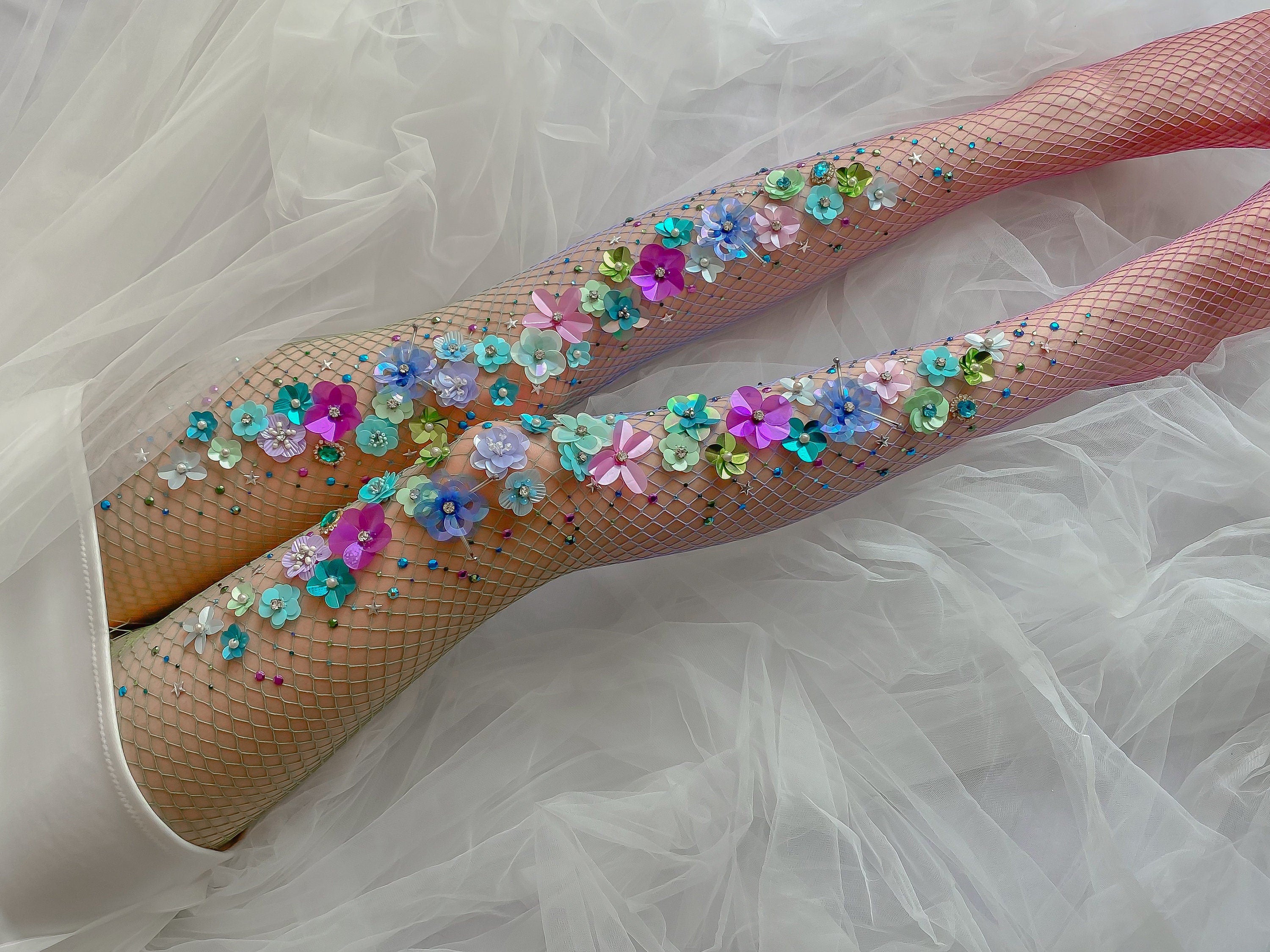The Mermaid Fishnet Stockings