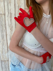 Ace of Hearts Gloves