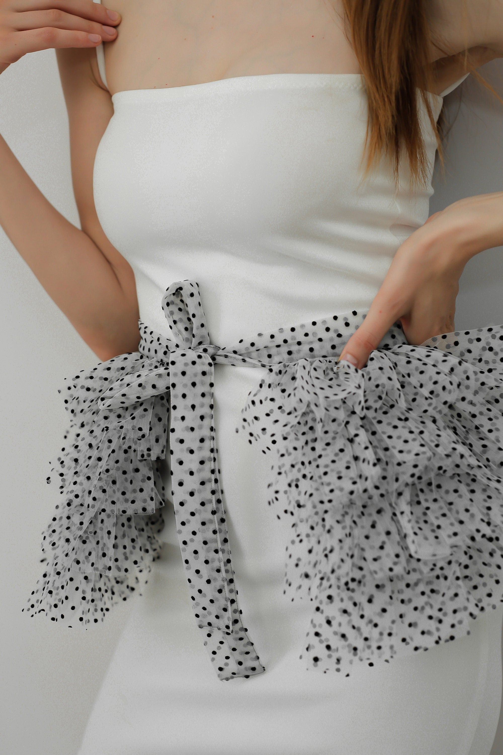 Polka Dot Tutu Belt